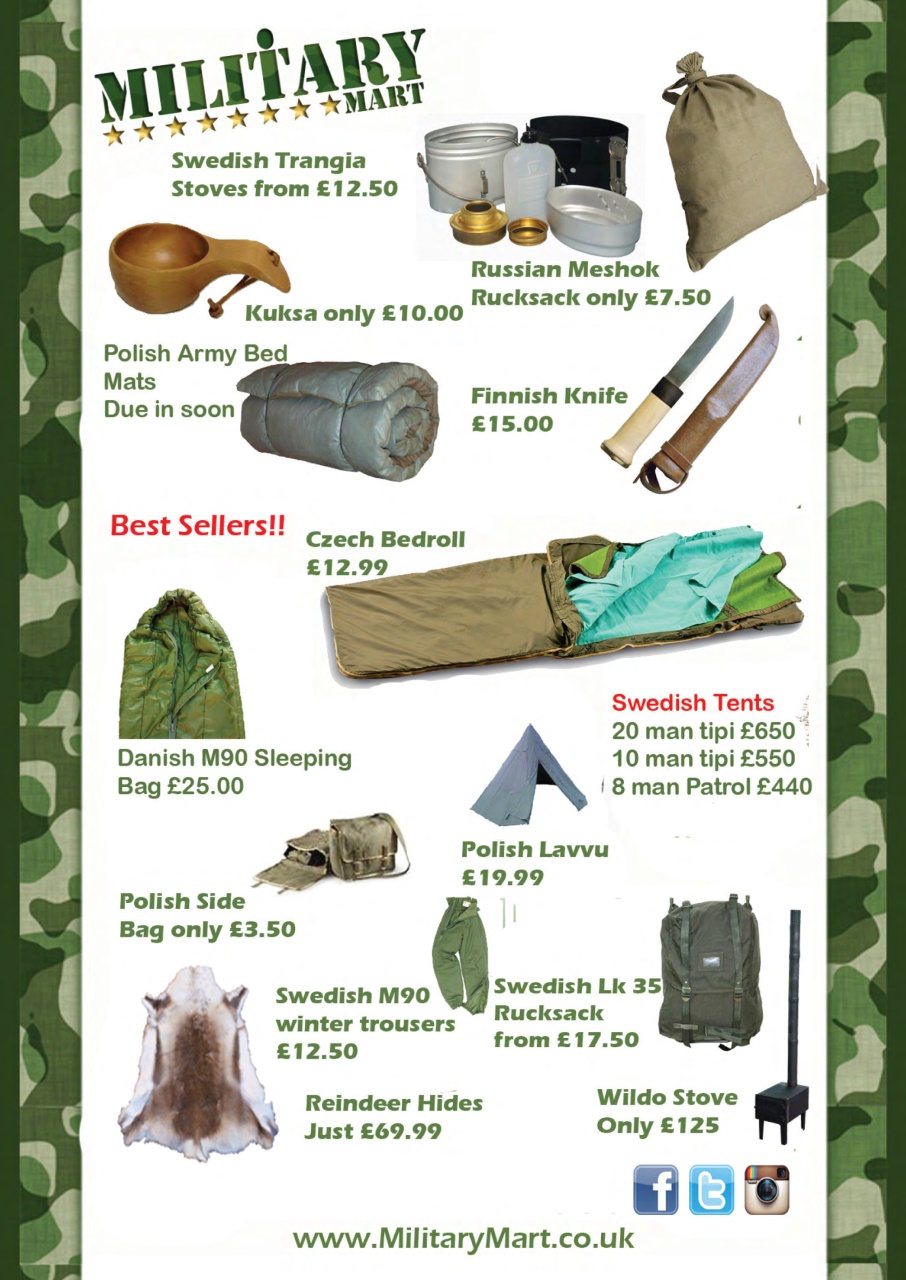Bushcraft & Survival Skills Magazine Preview Pages