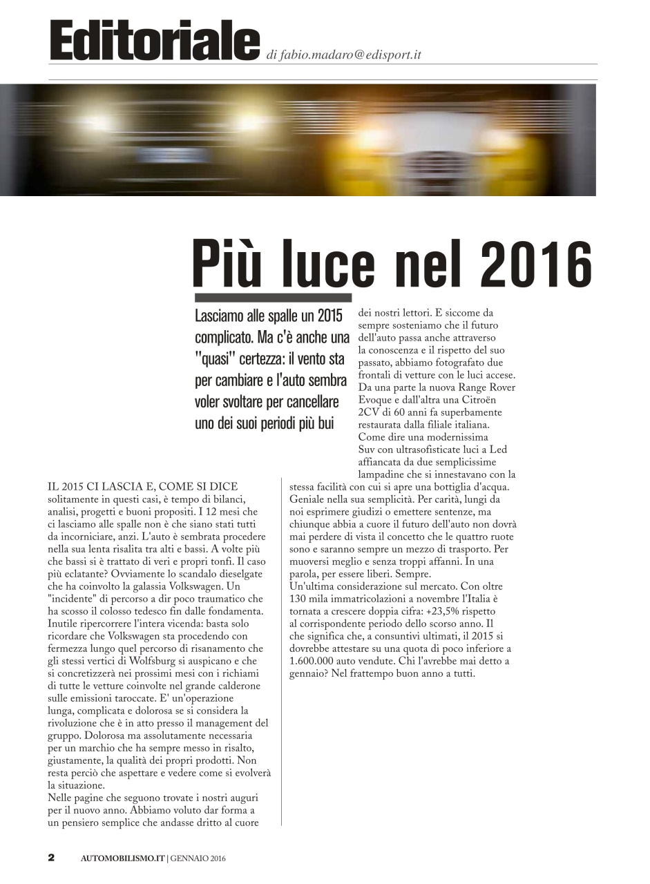 Automobilismo Preview Pages