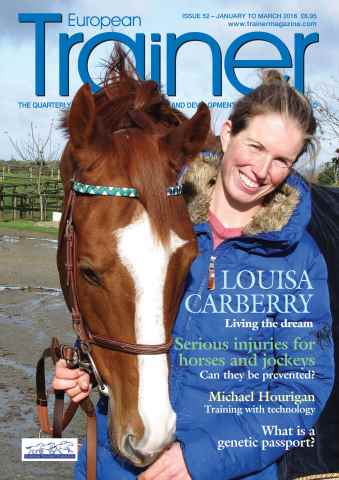 European Trainer Magazine - horse racing issue Issue 52 - January-March 2016