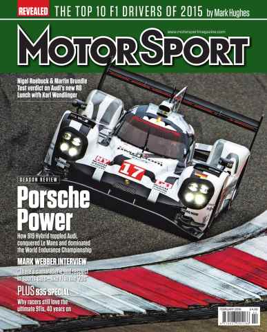 Motor Sport Magazine issue February 2016