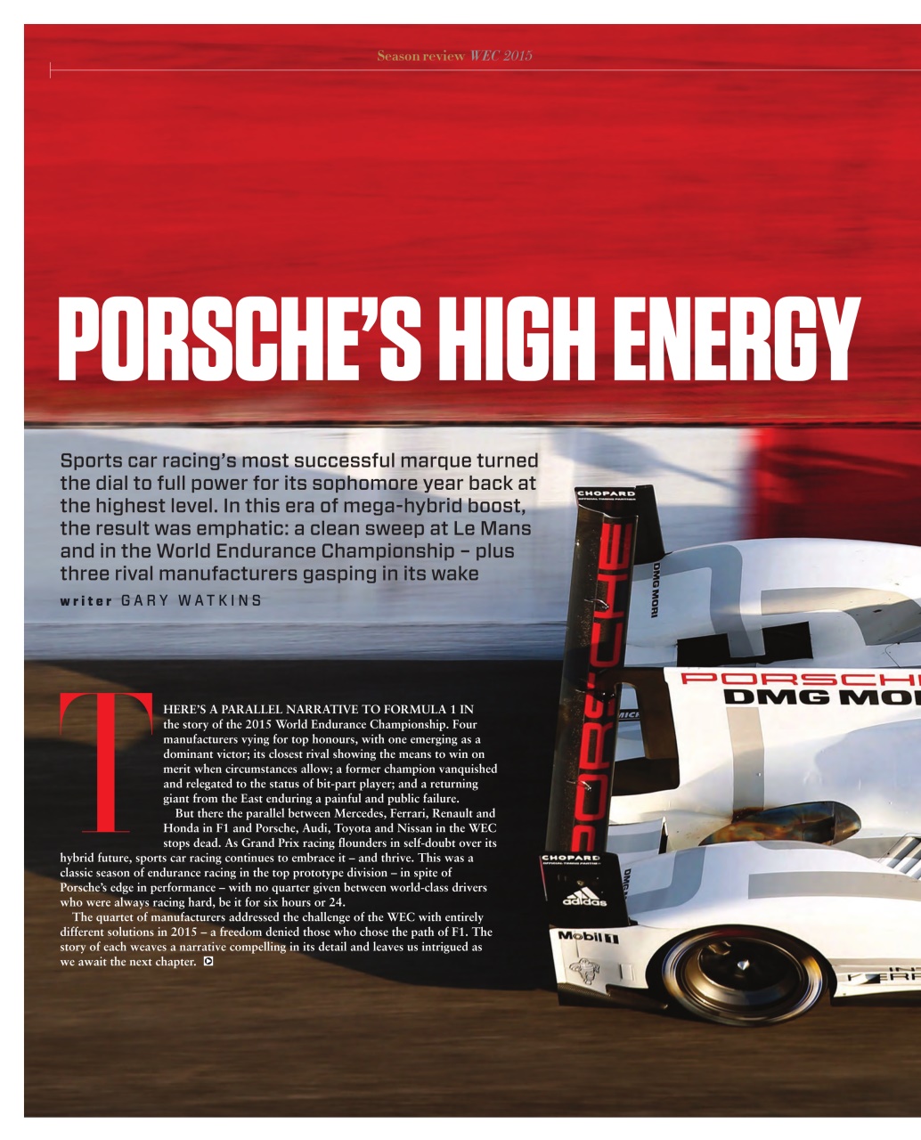 Motor Sport Magazine Preview Pages