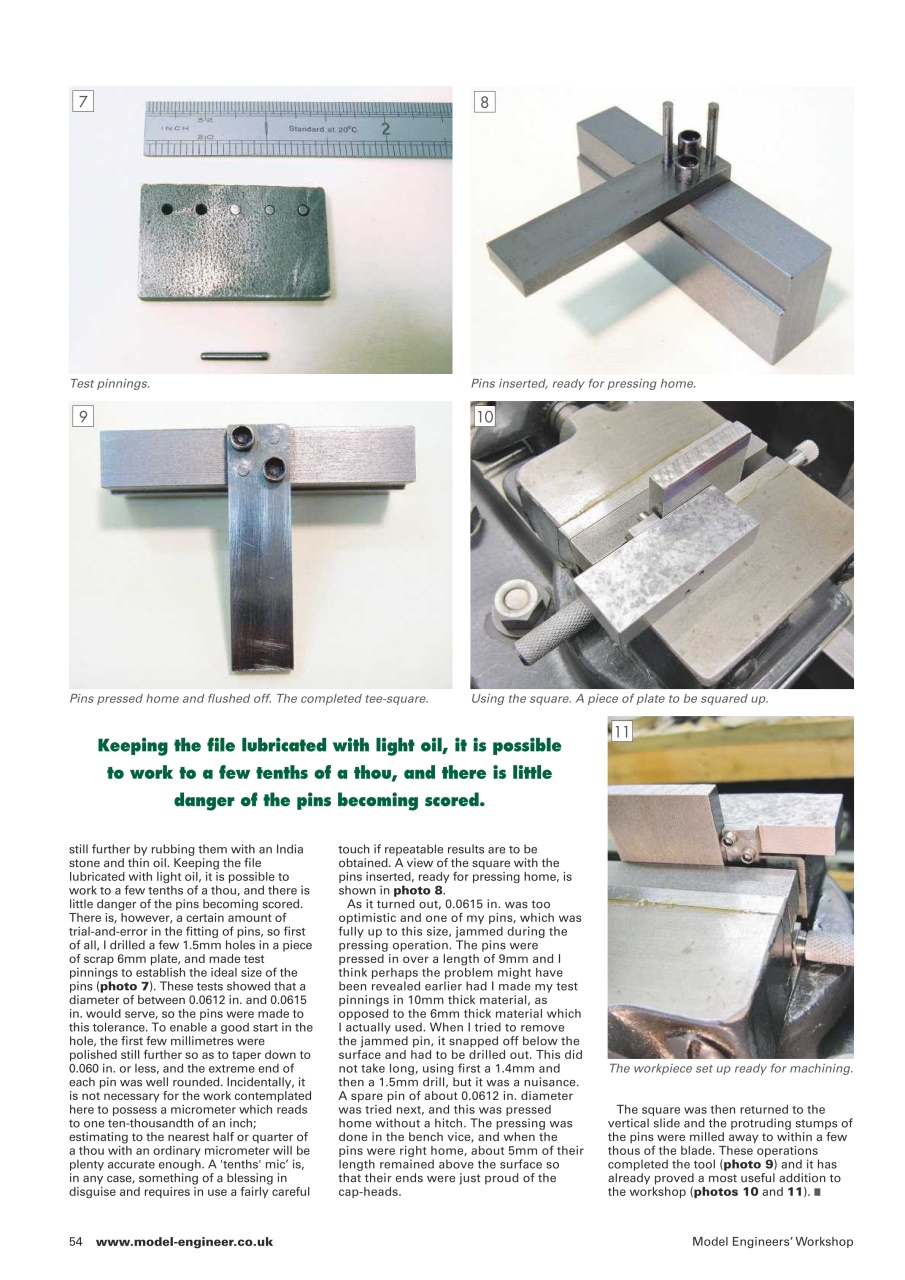 Model Engineer & Workshop Magazine Preview Pages
