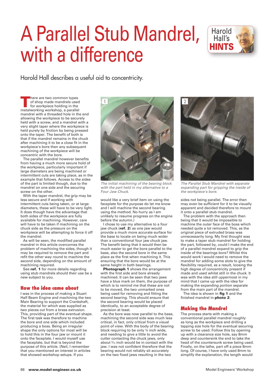 Model Engineer & Workshop Magazine Preview Pages