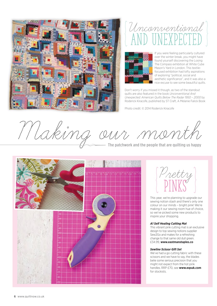 Quilt Now Preview Pages