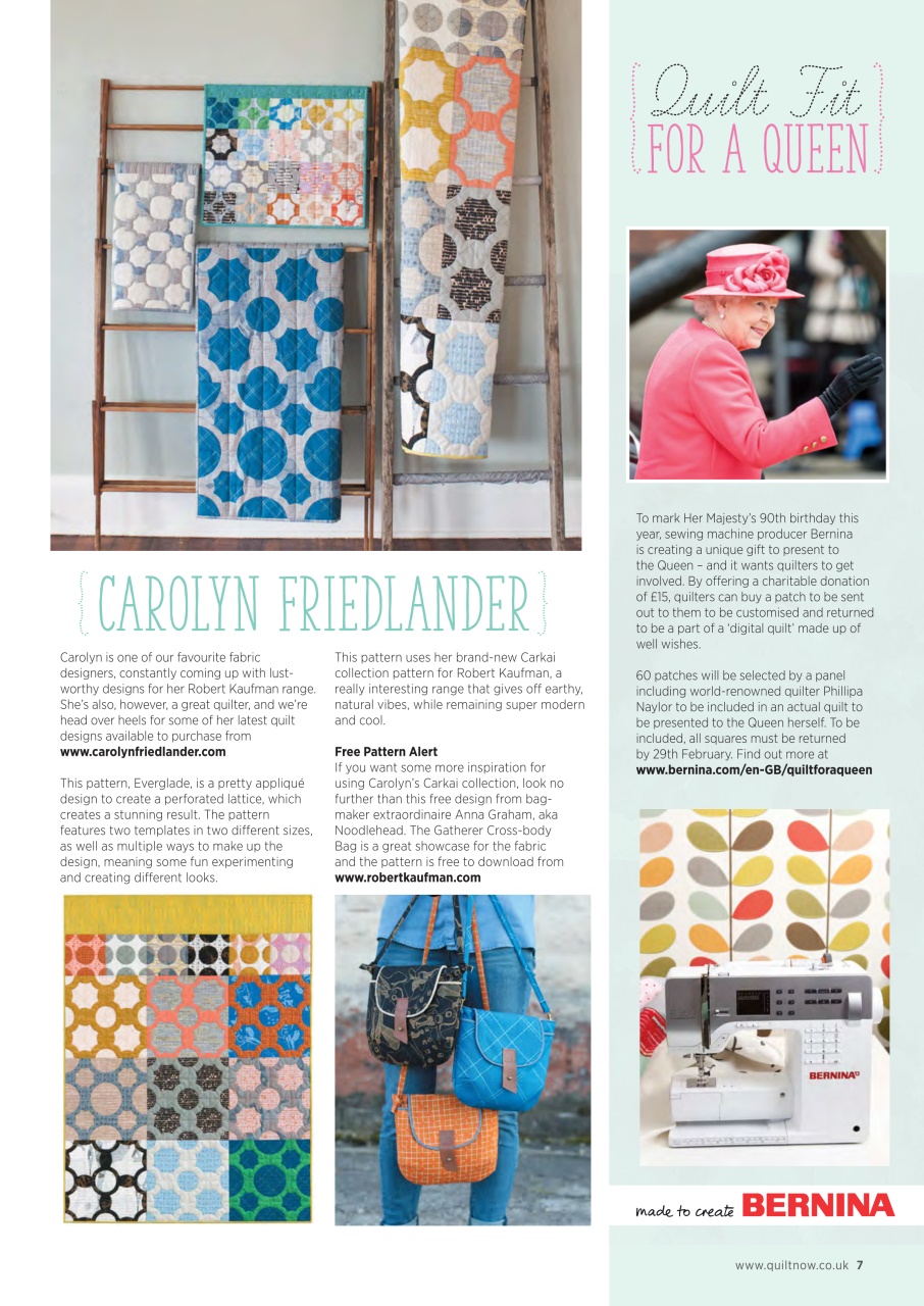 Quilt Now Preview Pages