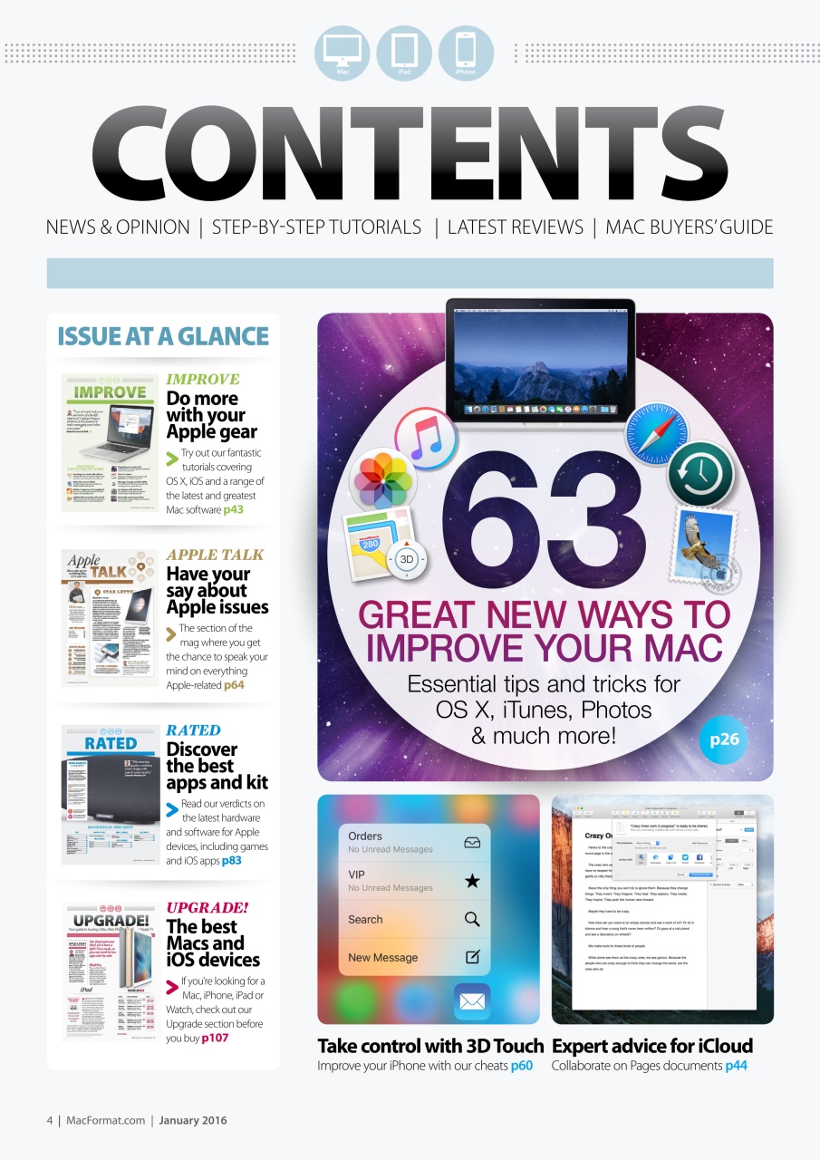 MacFormat Preview Pages