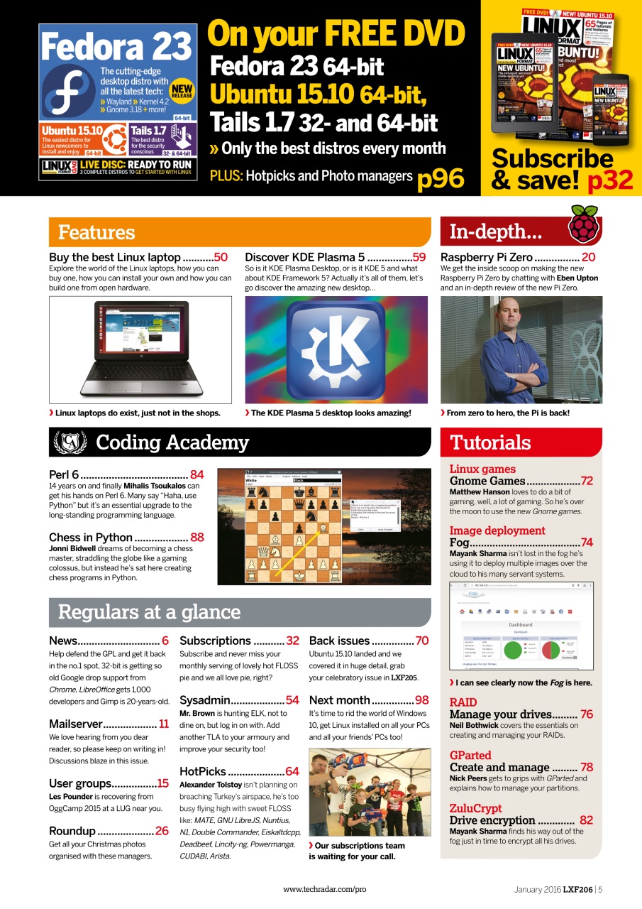 Linux Format Preview Pages