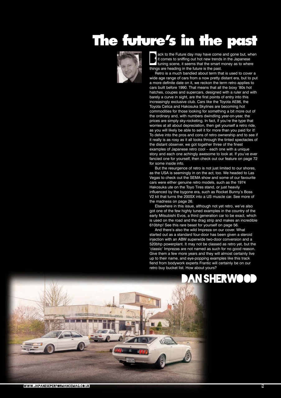 Japanese Performance Preview Pages