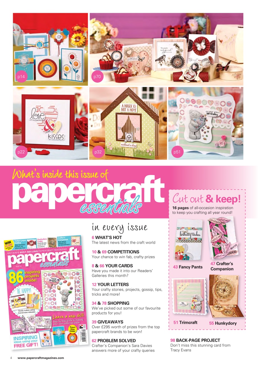Papercraft Essentials Preview Pages