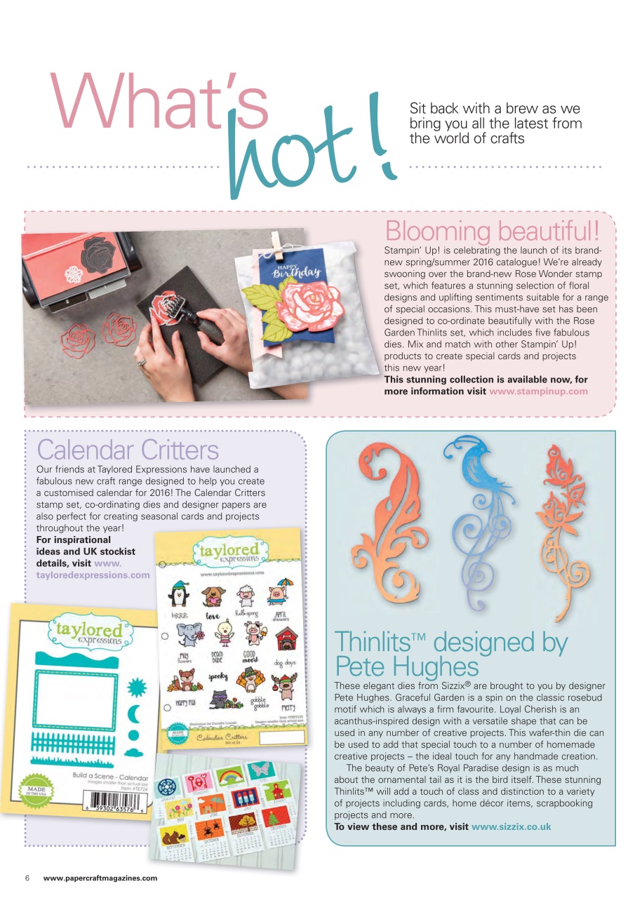 Papercraft Essentials Preview Pages