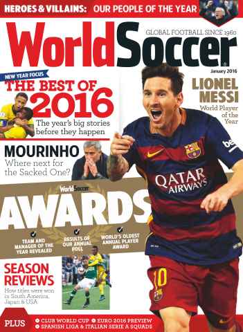 World Soccer issue January 2016