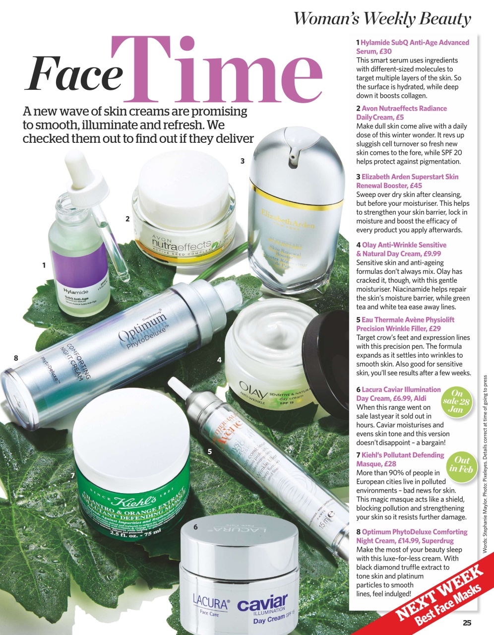 Woman's Weekly Preview Pages