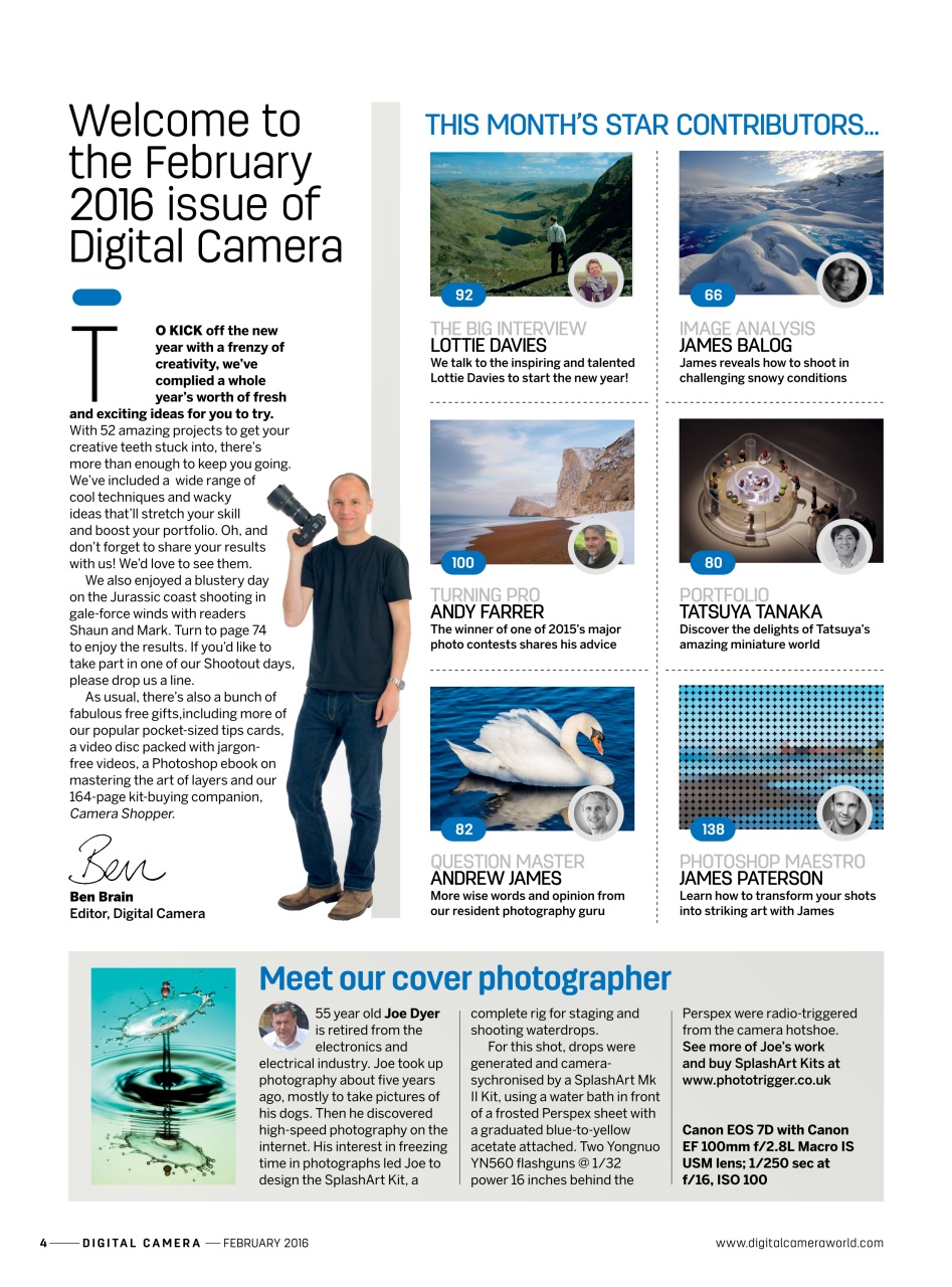 Digital Camera Magazine Preview Pages