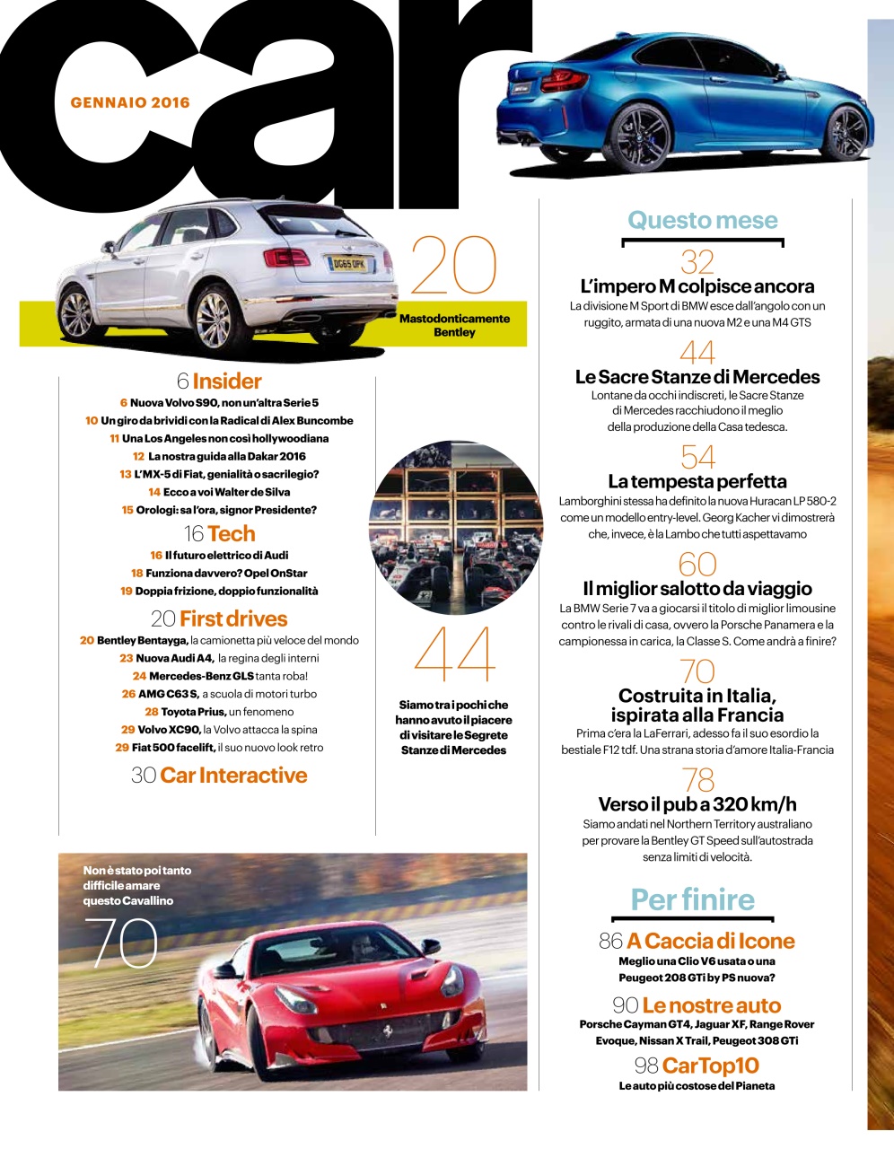 CAR magazine Italia Preview Pages