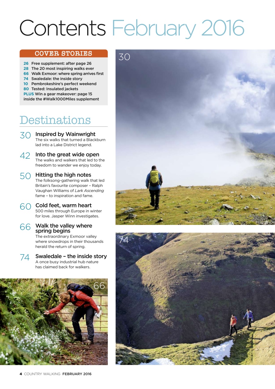 Country Walking Preview Pages