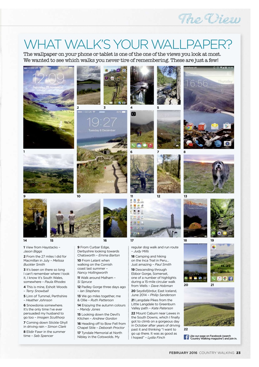 Country Walking Preview Pages