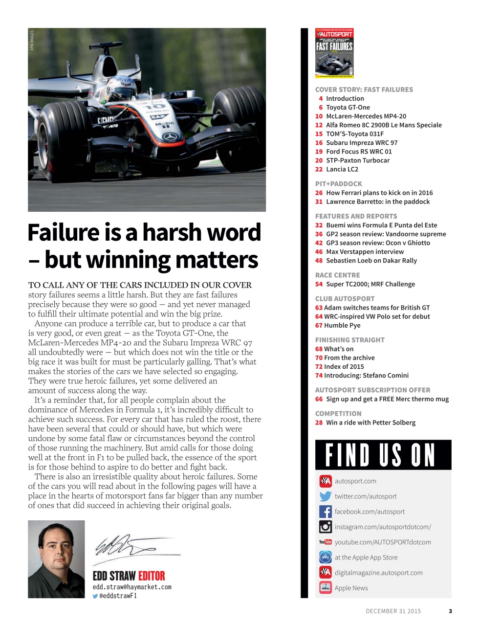 Autosport Preview Pages