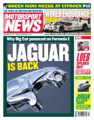Motorsport News issue 30th December 2015