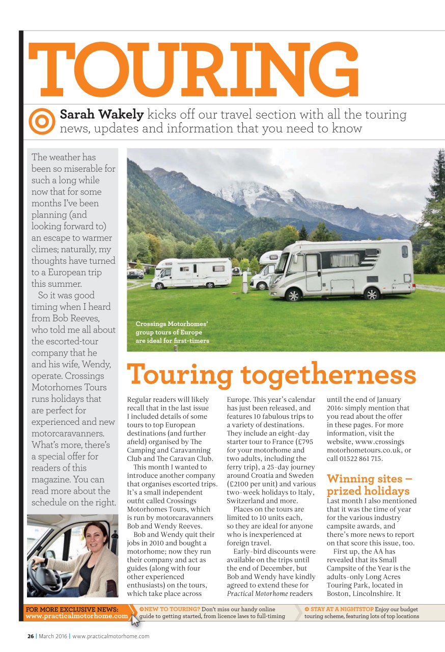 Practical Motorhome Preview Pages