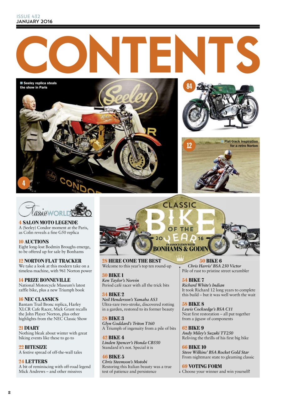 Classic Bike Preview Pages
