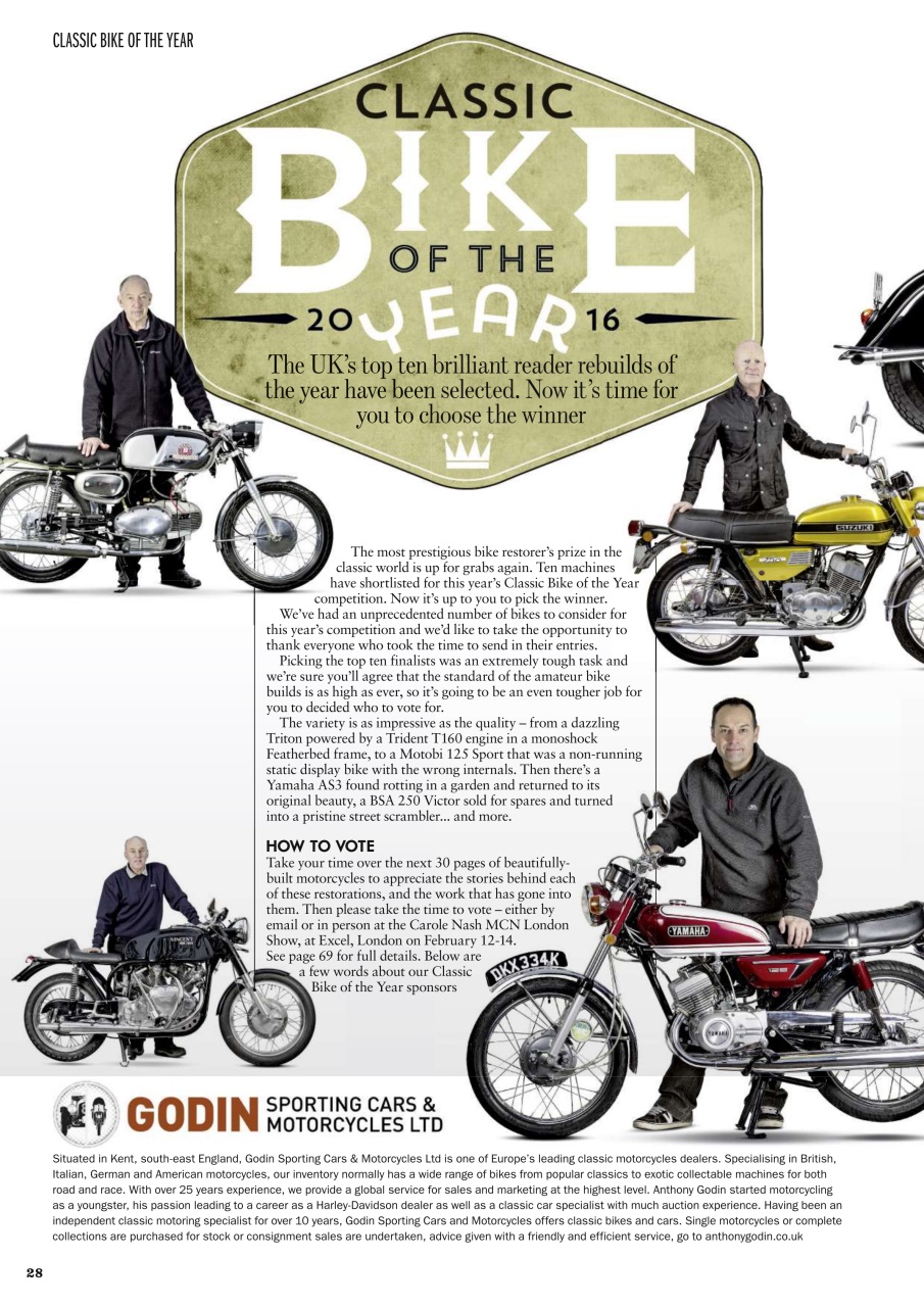 Classic Bike Preview Pages