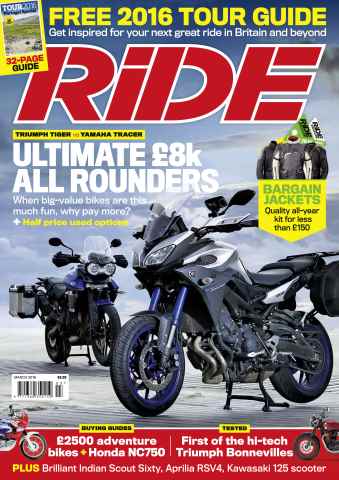 Ride issue March 2016