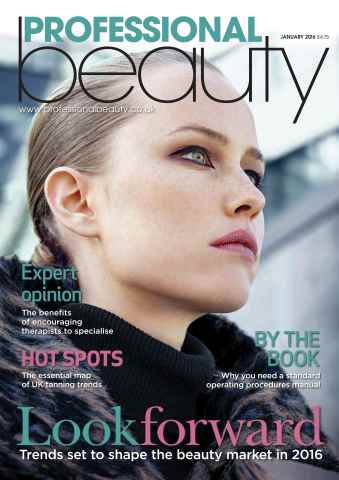 Professional Beauty issue Professional Beauty January 2016