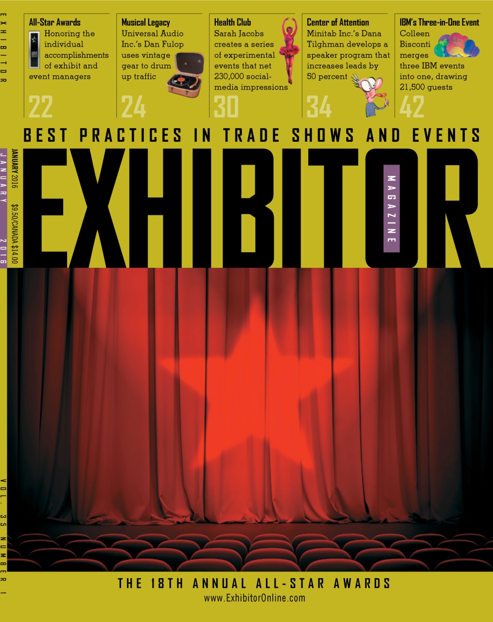 EXHIBITOR Magazine Preview Pages