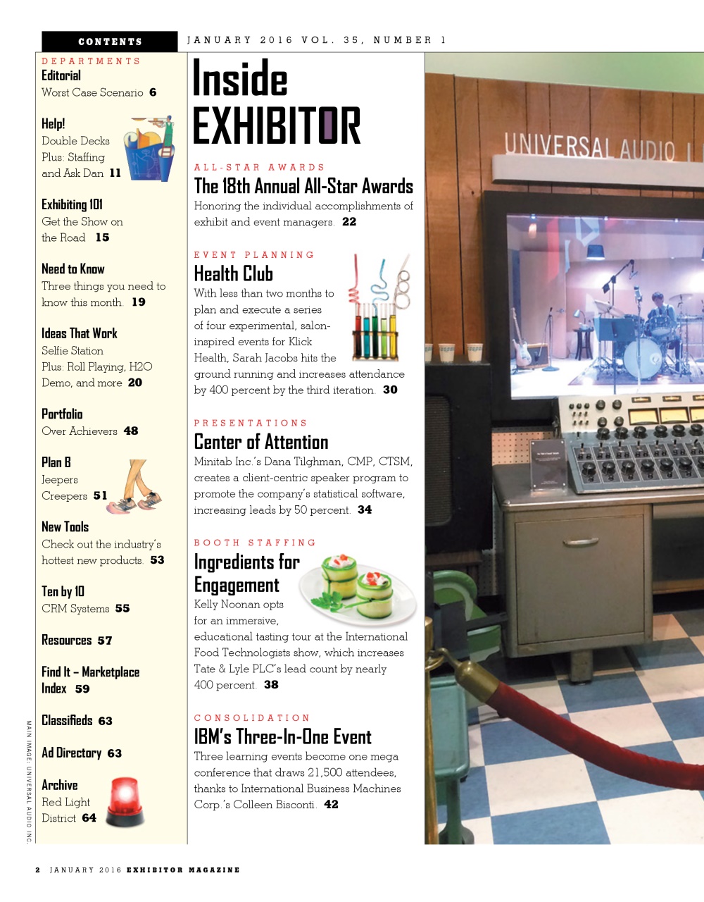 EXHIBITOR Magazine Preview Pages