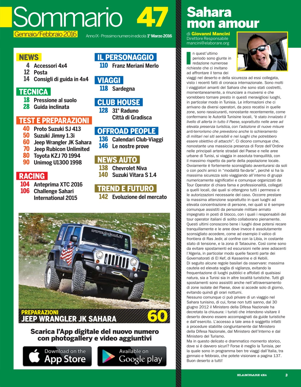 Elaborare 4x4 Preview Pages