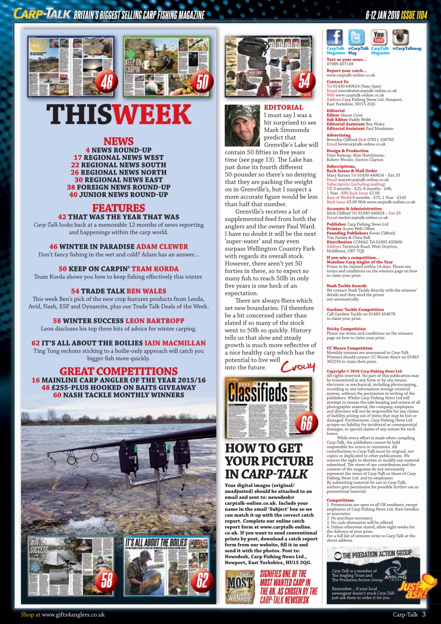 Carp-Talk Preview Pages