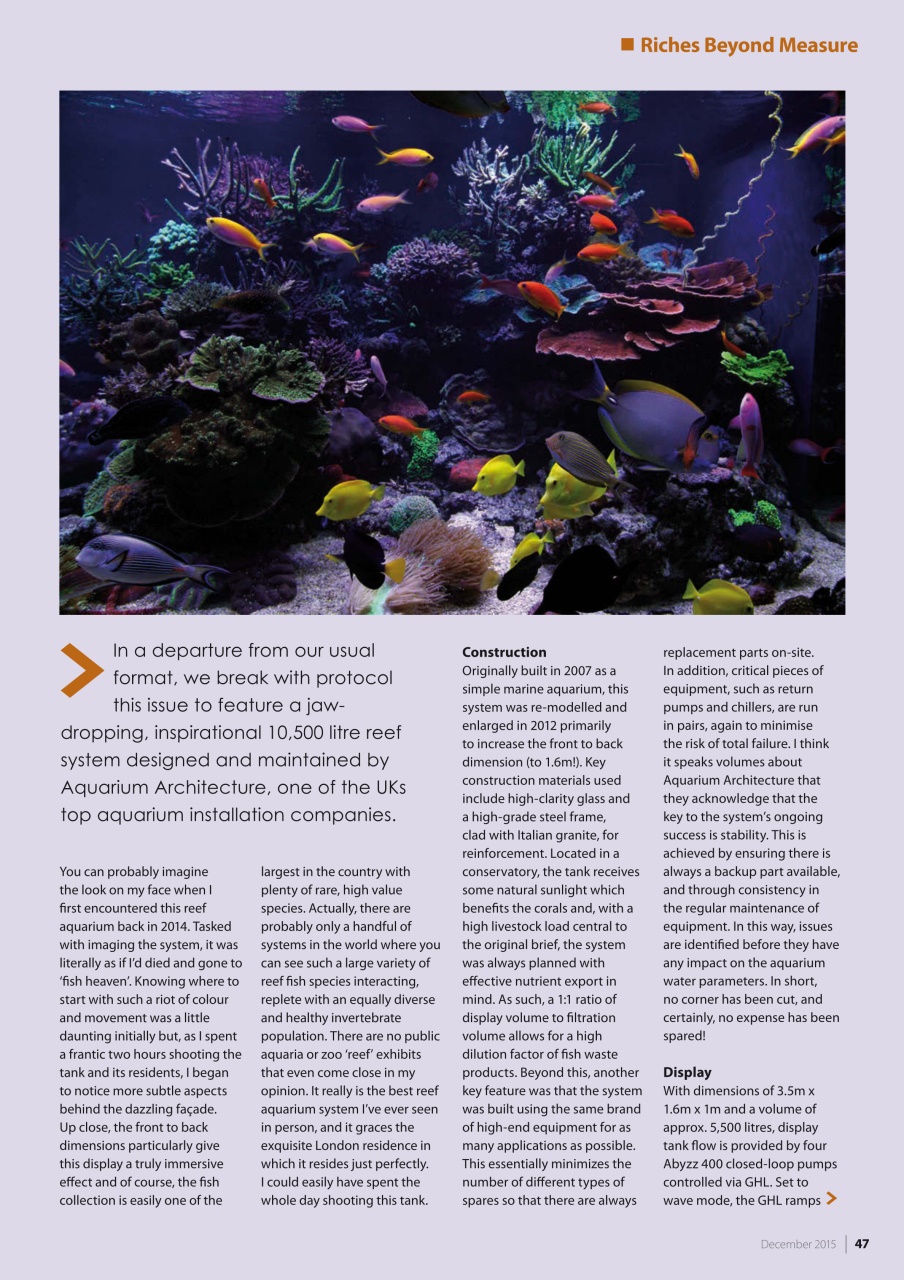UltraMarine Magazine Preview Pages