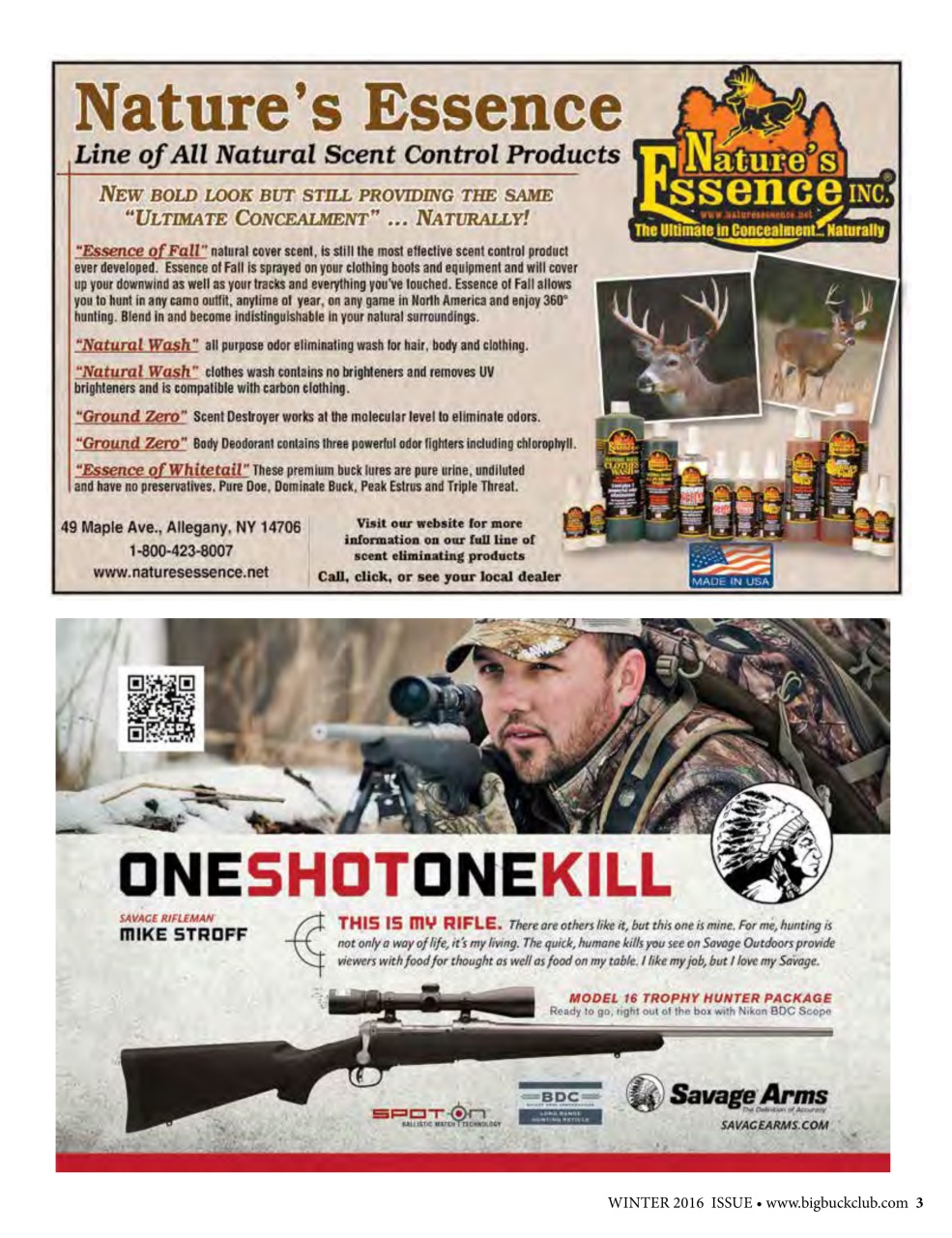 Northeast Big Bucks Preview Pages