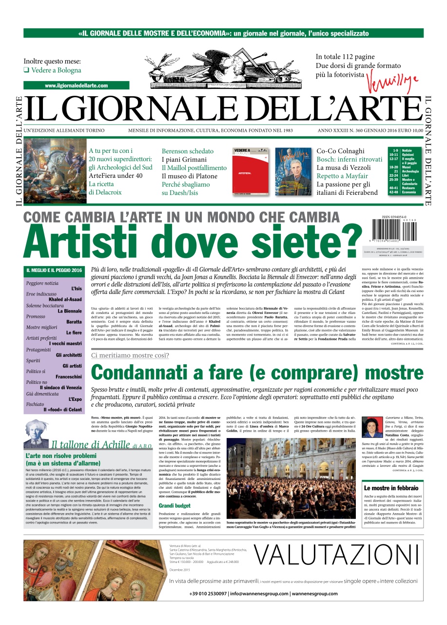 Il Giornale Dell’Arte Preview Pages