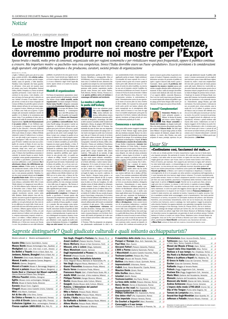 Il Giornale Dell’Arte Preview Pages