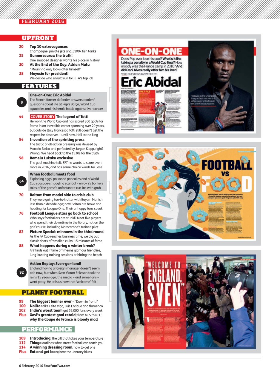 FourFourTwo Preview Pages