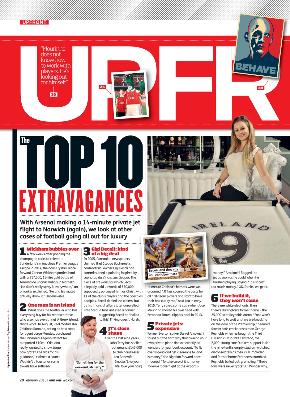 FourFourTwo Preview Pages