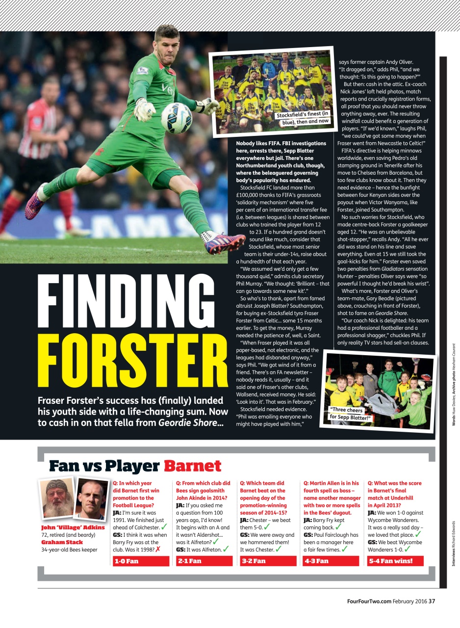 FourFourTwo Preview Pages
