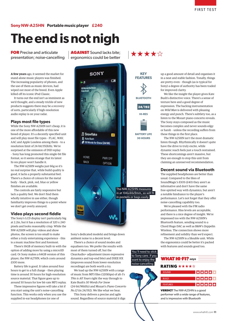 What HiFi Preview Pages