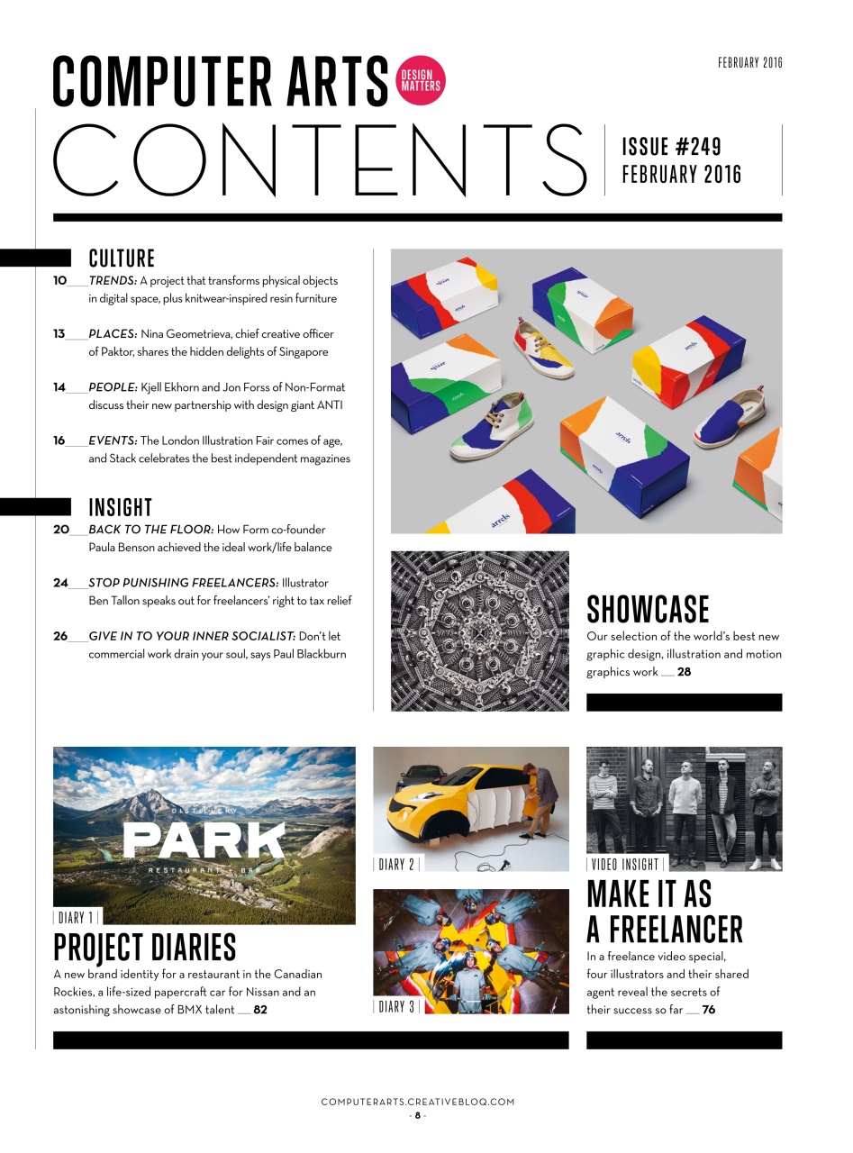 Computer Arts Preview Pages