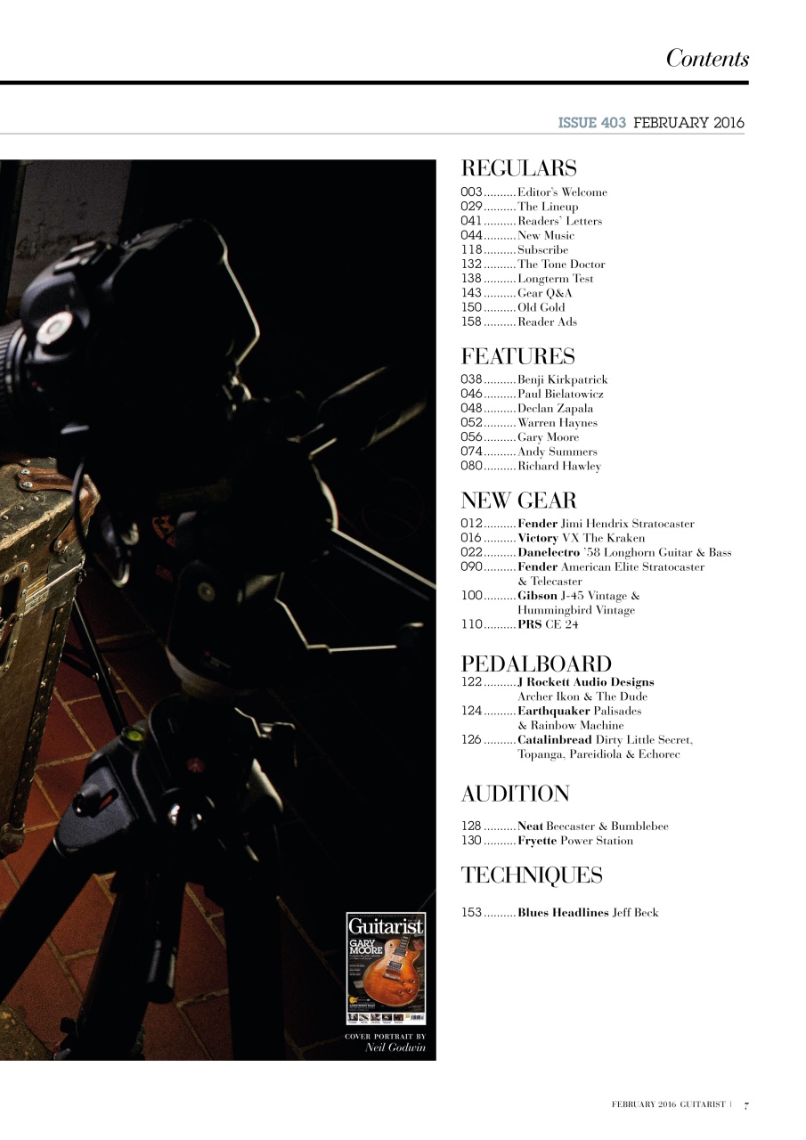 Guitarist Preview Pages