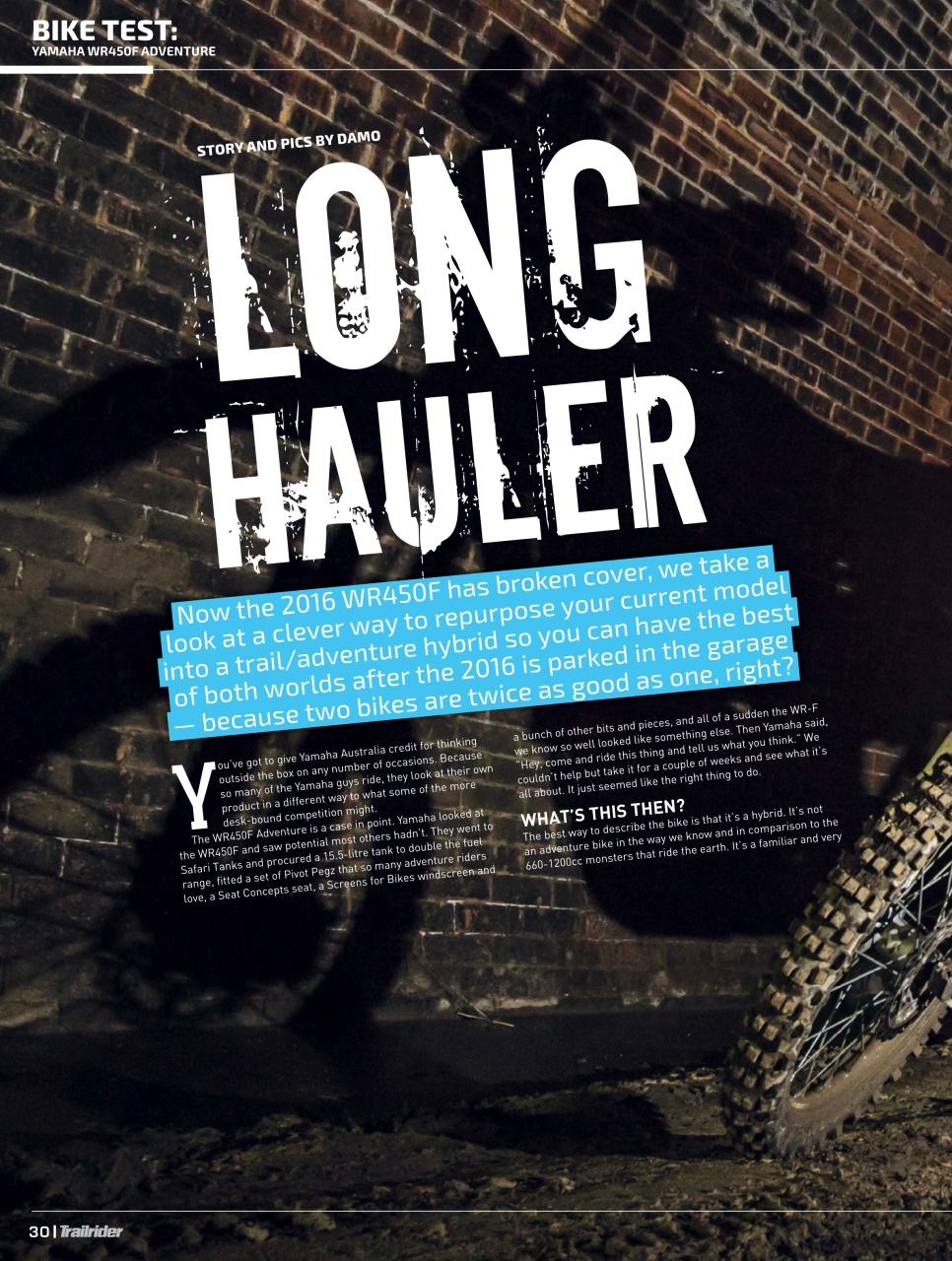 Trailrider Preview Pages