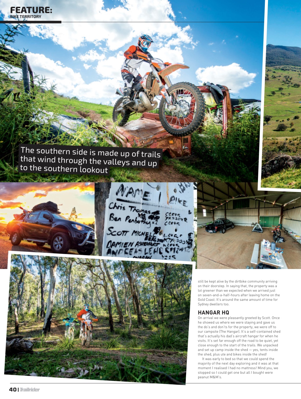 Trailrider Preview Pages