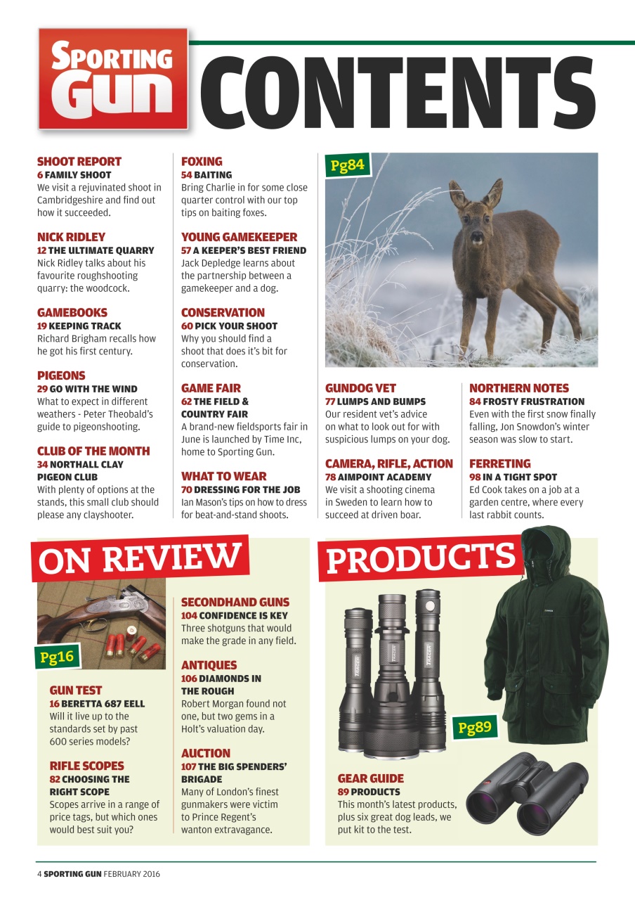 Sporting Gun Preview Pages