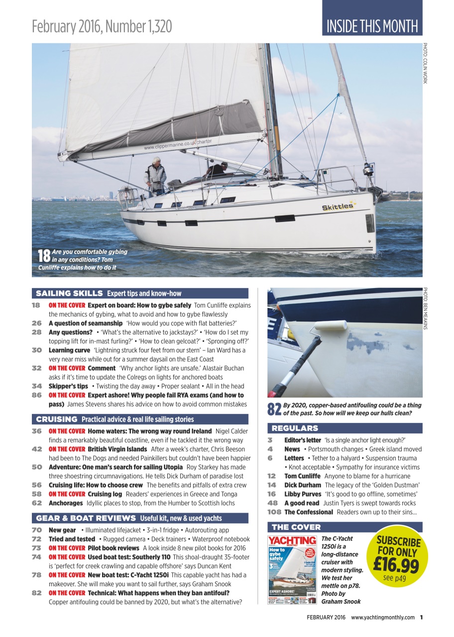 Yachting Monthly Preview Pages