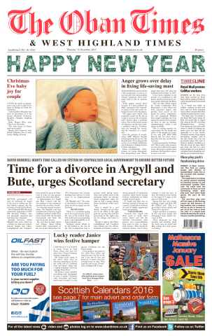 The Oban Times & Lochaber Times issue 31 December 2015