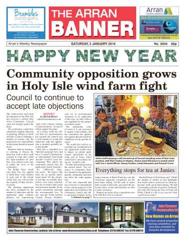 Arran Banner issue 02 January 2016