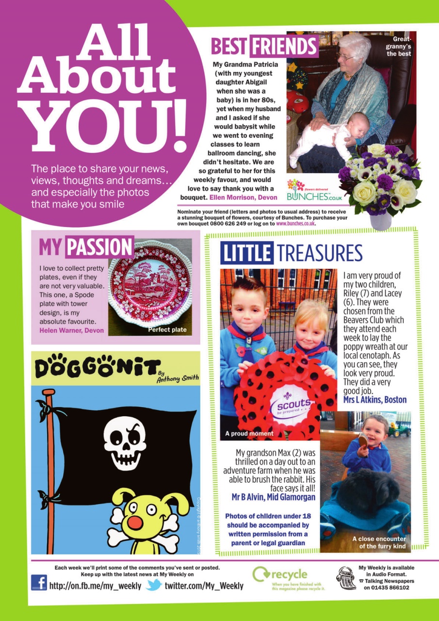 My Weekly Preview Pages