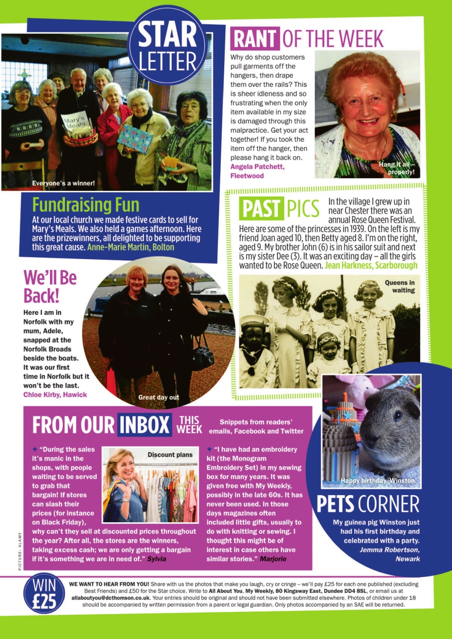 My Weekly Preview Pages