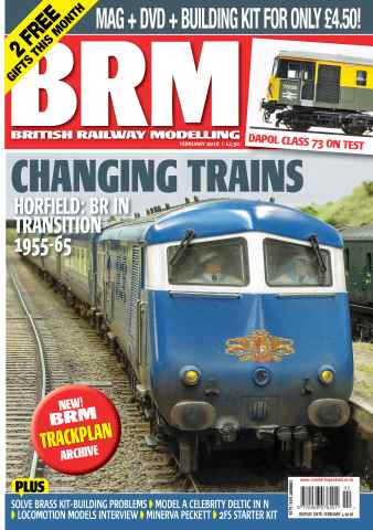 British Railway Modelling (BRM) issue February 2016
